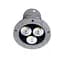 Светильник Brille садовый металлический AS-15 3*7W WW IP65 GY - миниатюра 7
