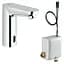 Монокран Grohe сенсорний, 6V Euroeco Cosmopolitan E 36384000, Хром - мініатюра 1