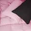 Наволочка MirSon Фланель Black-Pink 50х50 см (2200009661921) - миниатюра 1