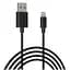 Дата кабель USB 2.0 AM to Lightning 1.0m Cu, 2.1А, Black Grand-X (PL01B) - мініатюра 3