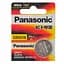 Батарейка дисковая Panasonic CR2016, 3V (18595) - миниатюра 1