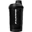 Шейкер спортивный Allnutrition Shaker Black 2LOGO 600 мл - миниатюра 1