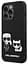 Чехол Karl Lagerfeld MagSafe Liquid SilicOne Karl and Choupette для iPhOne 14 Pro Max Black - миниатюра 1