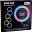 Кільцева LED лампа DK RGB 45 см MJ-45 + Remote + 3 Holders [110248] - мініатюра 6