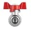 Кран кульовий Thermo Alliance Forte 1/2" ВЗ прямий, PN40, з накидною гайкою, метелик SF261W15 - мініатюра 2