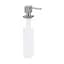 Дозатор для миючого засобу Lidz LK117 квадратний Brushed Steel (LDLK117BRU46399), Нержавіюча сталь - мініатюра 1