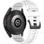 Ремінець для Samsung Galaxy Watch FE - білий ширина кріплення 20мм силікон Watchbands RiccoOne (FEWB40646417) - мініатюра 1