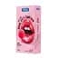 Презервативы ультратонкие латексные OLO Ultrathin Oral Sex вкус клубники M (51-54 мм) 10 шт - миниатюра 1
