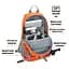 Рюкзак Tigernu T-B9500 15.6 Orange - мініатюра 2