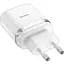 Мережевий зарядний пристрій 1USB Hoco C12Q 3A White - мініатюра 1