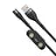 Кабель Baseus Zinc Magnetic Safe Fast Charging Cable USB to Type-C/Lightning/MicroUSB 5A 1m CA1T3-BG1 Black-Grey - мініатюра 4