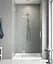 Двері в нішу Koer SR SD04-120x200-TR-01 прозоре скло Easy Clean 10 мм, хром KR5387, універсальні, прозорий, хром - мініатюра 9