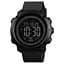 Наручний годинник Skmei 1434 Black Black ABS ring, 1434BKBK (18476) - мініатюра 1