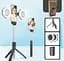 Монопод селфі Bluetooth Monopod Tripod з двома Led кільцями - мініатюра 2