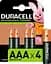 Акумулятори Duracell AAA 750mAh (4 шт.) Перезаряджувані Батарейки - мініатюра 1