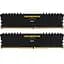 Модуль пам'яті для комп'ютера DDR4 16GB (2x8GB) 2400 MHz Vengeance LPX Black Corsair (CMK16GX4M2A2400C14) - мініатюра 1
