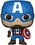 Набір Funko Pop Марвел Капітан Америка Marvel Captain America з футболкою 4 см FP M CA TS L - мініатюра 2
