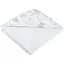 Уголок махровый Home Line Тедди 90x90 см белый с кофейно-желтым (188579) - миниатюра 1