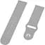 Силиконовый ремешок BeCover для Samsung Galaxy (20 mm)/Watch 5/ Watch 4 40/44mm/Watch 4 Classic 42 mm/Watch Active/Active 2 40/44mm/Watch 3 41 mm/Gear S2/Classic/Gear Sport Light Gray (710497) - миниатюра 2
