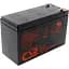 Акумулятор CSB AGM 12V [12V/7.2Ah/86Wh] [GP1272] [110127] - мініатюра 4