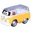 Машинка игрушечная Bb Junior VW Samba Bus инерционная желтая (16-85109YL) - миниатюра 1