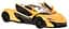 Машинка McLaren P1 GTR жовтий RASTAR модель 1:14 Автомобіль на дистанційному керуванні + пульт 2,4 ГГц - мініатюра 3