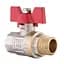 Кран кульовий прямий Solomon 1/2″ ЗВ КБ PN40 B1008 - мініатюра 5