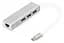 Концентратор USB-C - USB 3.0 3 Port Hub + Gigabit Ethernet Digitus teh0018447 - миниатюра 1