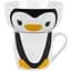 Набір дитячого посуду Limited Edition Happy Penguin, білий із чорним (YF6013) - мініатюра 1