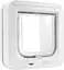 Відкидна стулка для кішок SureFlap з мікрочіпом Sure Petcare, біла, сканує посвідчення особистості тварини при вході Б/в - мініатюра 1