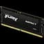 Оперативна пам'ять Kingston Fury 16GB SODIMM DDR5 6000MHz Impact Black (KF560S38IB-16) - мініатюра 1