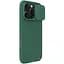 Карбонова накладка Nillkin CamShield Pro для Apple iPhone 16 Pro Max (6.9) Deep Green - мініатюра 1