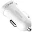Автомобильное зарядное устройство LDNIO DL-C17 Car charger 1USB 1A + MicroUsb cable White - миниатюра 2
