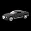 Машинка Uni-fortune Bentley Continental GT 2018, 1:39, матовий чорний (554043М) - мініатюра 1