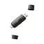 Кардридер Ugreen CM304 USB Type-C 3.1 + USB for TF/SD 3.0 Black (80191) - мініатюра 2