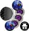 Презервативы One Struck by Color Sensations фиолетовые 5 шт. в кейсе (ROZ6501052007) - миниатюра 2