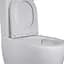 Унитаз-компакт Qtap Robin Ultra Quiet безободковый с сиденьем Soft-close QT13222128AUQ1W, Белый - миниатюра 8