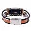 Ремешок винтажный Carprie для фитнес-браслета Xiaomi Mi Band 3 и 4 Type A2 Brown-silver - миниатюра 3