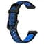 Силиконовый ремешок Primolux Perfor Classic для фитнеса браслета Huawei Band 7- Black Blue - миниатюра 3