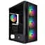 Корпус 1stPlayer X5-BK-4F1 Black 750W (X5-BK-4F1-PS-750FK-EU) - мініатюра 1