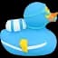Уточка FunnyDucks Аквалангист (1863) - миниатюра 5