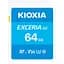 Карта пам'яті Kioxia SDXC Exceria G2 64GB Class 10 UHS-I U3 V30 (R100/W50MB/s) (LNEX2L064GG4) [163973] - мініатюра 1