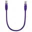 Патч-корд 0.3м, RJ-45, Cat.5e, CU, медь, фиолетовый Ritar (PCR-CU/0.3Pe/14090) - миниатюра 1