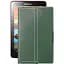 Чехол StatusCASE из экокожи для планшета Lenovo Idea Pad A5500 8 Темно-зеленый - миниатюра 1