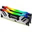Пам'ять для настільних комп'ютерів Kingston Fury 32 GB (2x16 GB) DDR5 6400 MHz Renegade Silver RGB (KF564C32RSAK2-32) - мініатюра 4