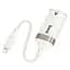 Перехідник Hoco UA41A Crystal Lightning to RJ45 100 Mbs (0.15m) Apricot - мініатюра 3
