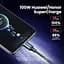 Зарядний кабель Ugreen Type-C 6A 100W Huawei Supercharge 1М Black Nylon, 50567 (US279) - мініатюра 3