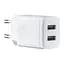 Мережевий зарядний пристрій Baseus Compact Charger 2U 10.5W EU Білий - мініатюра 1