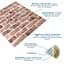 Панель стінова Sticker Wall 670х680х4мм Клінкер піщано-коричневий D SW-00002004 - мініатюра 2