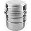 Набір кружок Tatonka Handle Mug 850 Set Silver (1033-TAT 4174.000) - мініатюра 1